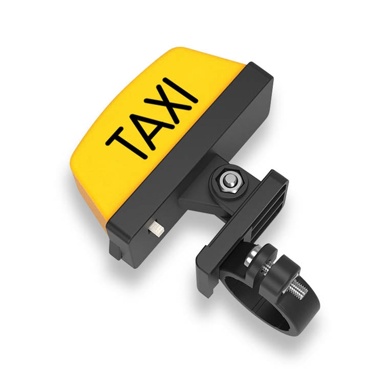 Motorcycle Modified Personality Taxi Motor Light Electric Car Helmet Decorative Warning Light, Specification: Normally Bright(Yellow) - Signal Lights by PMC TechLife | Online Shopping South Africa | PMC TechLife | Buy Now Pay Later Mobicred