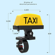 Motorcycle Modified Personality Taxi Motor Light Electric Car Helmet Decorative Warning Light, Specification: Normally Bright(Yellow)