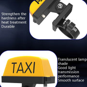 Motorcycle Modified Personality Taxi Motor Light Electric Car Helmet Decorative Warning Light, Specification: Normally Bright(Yellow)