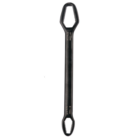 Multi-Function Plum Wrench Open Adjustment Double-Headed Self-Tightening Wrench(Black) - Hex Key & Spanner by PMC Jewellery | Online Shopping South Africa | PMC Jewellery | Buy Now Pay Later Mobicred