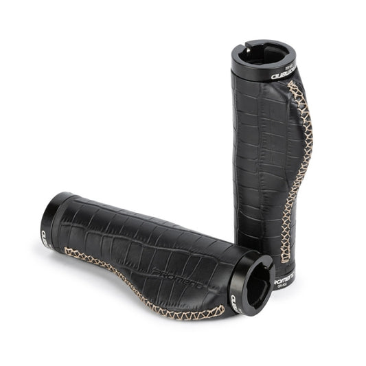 1 Pair PROMEND GR-502H Bicycle Mountain Bike Folding Bike Locking Ergonomic Meat Ball Gloves(Black Crack) - Bicycle Grips by PROMEND | Online Shopping South Africa | PMC Jewellery | Buy Now Pay Later Mobicred