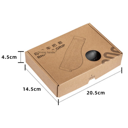 1 Pair PROMEND GR-502H Bicycle Mountain Bike Folding Bike Locking Ergonomic Meat Ball Gloves(Black Crack) - Bicycle Grips by PROMEND | Online Shopping South Africa | PMC Jewellery | Buy Now Pay Later Mobicred