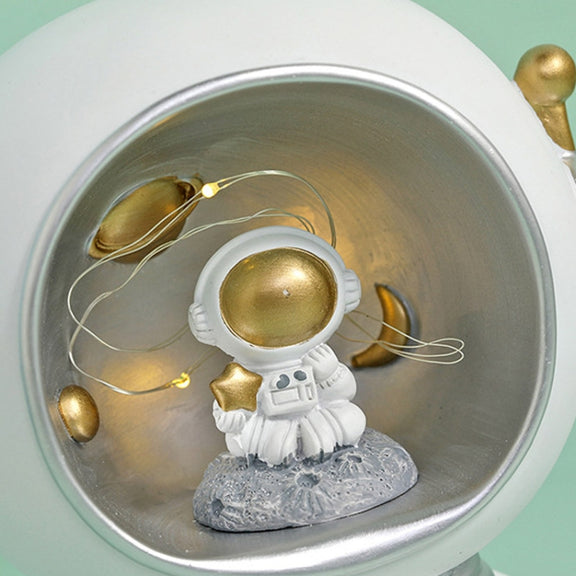 Astronaut Star Lights Ornaments Home Resin Night Light(Daylight Helmet)