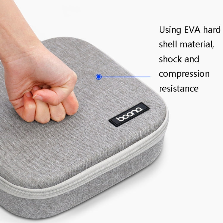 Baona BN-F030 EVA Hard Shell Anti-Stress Headphones Storage Bag for AirPods Max(Black) - For AirPods Max by Baona | Online Shopping South Africa | PMC TechLife | Buy Now Pay Later Mobicred