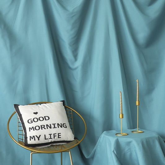 2 x 2.4m Photo Background Cloth Increased Widened Photography Cloth Live Broadcast Solid Color Cloth(Blue) - free shipping - PMC Jewellery - Order now!