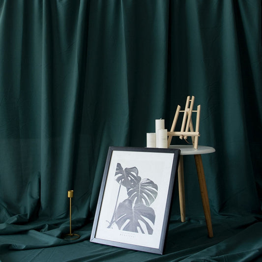 2 x 2.4m Photo Background Cloth Increased Widened Photography Cloth Live Broadcast Solid Color Cloth(Ink Green) - free shipping - PMC Jewellery - Order now!