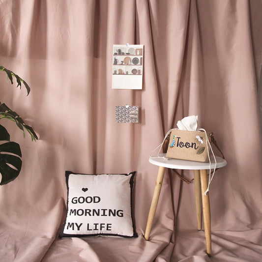 3 x 2.4m Photo Background Cloth Increased Widened Photography Cloth Live Broadcast Solid Color Cloth(Bean Sand Color) - free shipping - PMC Jewellery - Order now!