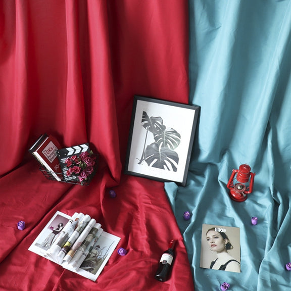 4 x 2.4m Photo Background Cloth Increased Widened Photography Cloth Live Broadcast Solid Color Cloth(Ink Green)
