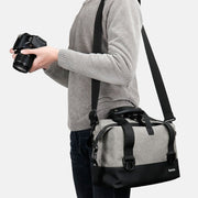 Baona BN-H014 SLR Camera Shoulder Bag Digital Storage Protective Water-resistant Bag(Gray)