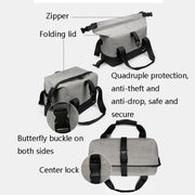 Baona BN-H014 SLR Camera Shoulder Bag Digital Storage Protective Water-resistant Bag(Gray)