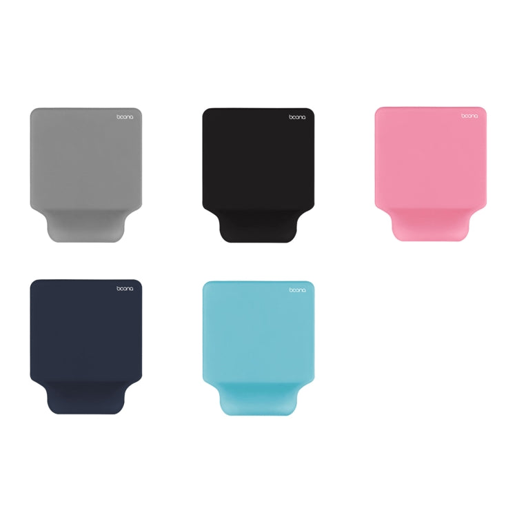 Baona Wrist Mouse Pad Memory Cotton Mouse Pad(Pink)