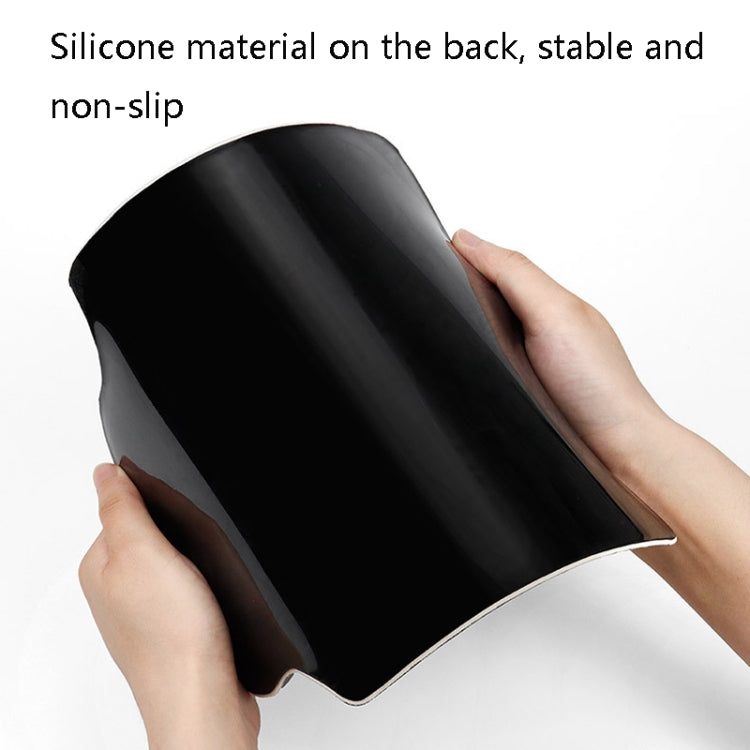 Baona Wrist Mouse Pad Memory Cotton Mouse Pad(Pink)