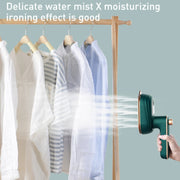 33W Handheld Electric Ironing Machine Rotatable Dry And Wet Garment Steam, Product specifications: EU Plug(Gemstone Green)