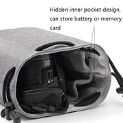 Benna Water-resistant SLR Camera Lens Bag  Lens Protective Cover Pouch Bag, Color: Square Small(Gray)