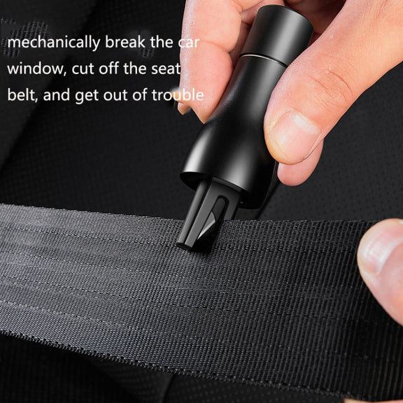 XL91 Car Breakster Escape Emergency Safety Hammer Cutter Multi-Function Mini Window Escape(Red)