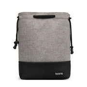 Baona Water-resistant Micro SLR Camera Bag Protective Cover Drawstring Pouch Bag, Color: Small Gray