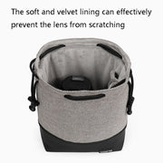 Baona Water-resistant Micro SLR Camera Bag Protective Cover Drawstring Pouch Bag, Color: Medium Gray