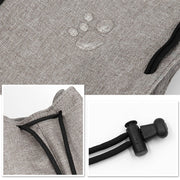 Baona Water-resistant Micro SLR Camera Bag Protective Cover Drawstring Pouch Bag, Color: Medium Gray