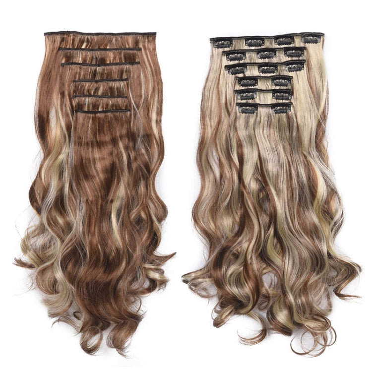 6 in 1 Wig Piece Long Curly Hair Wig Extension Piece(7.4H27) - free shipping - PMC TechLife - Order now!
