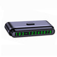 2 PCS One-Click Automatic Hiding Temporary Parking Signs For Cars(Black - Green Numbers) - Parking Card by PMC TechLife | Online Shopping South Africa | PMC TechLife | Buy Now Pay Later Mobicred