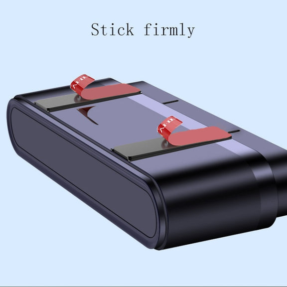 2 PCS One-Click Automatic Hiding Temporary Parking Signs For Cars(Black