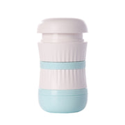 TR018 Medicine Cutter Grinding and Crushing Pill Box, Colour: Green