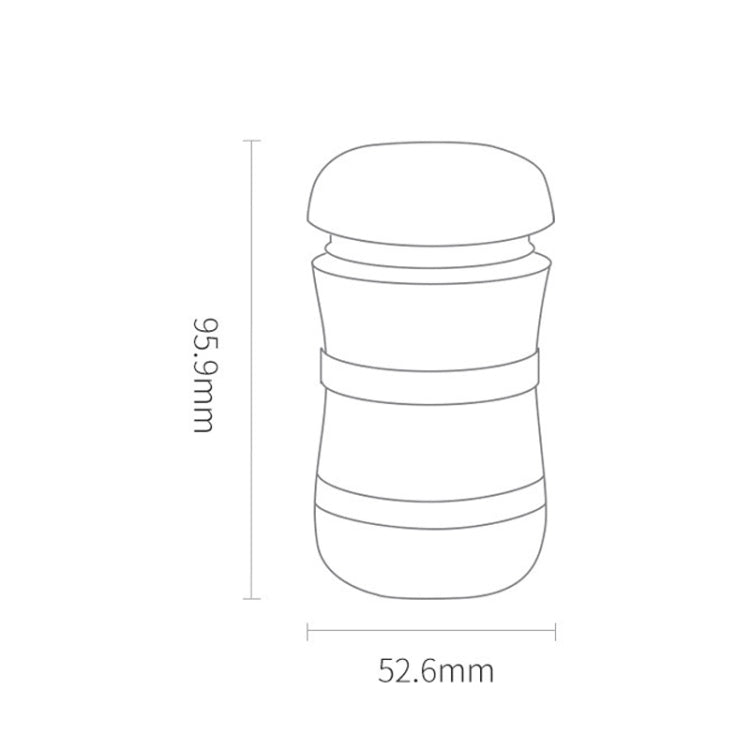 TR018 Medicine Cutter Grinding and Crushing Pill Box, Colour: Green