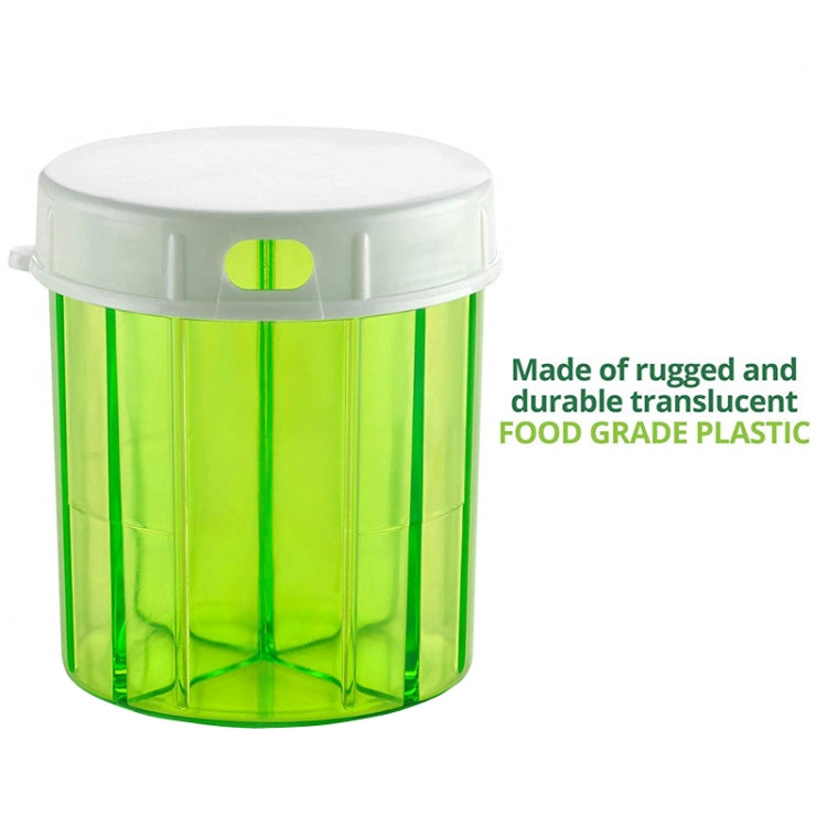 S-052 Round Transparent Plastic Pill Box Storage Box(9x9x10cm) - free shipping - PMC TechLife - Order now!