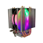 COOL STORM CT-4U-9cm Heat Pipe Dual-Tower CPU Radiator Copper Pipe 9 Cm Fan For Intel/AMD Platform Specification： Aurora Single Fan 4 Line