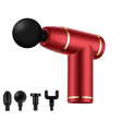 Mini Fascia Massager Pulse Micro-Current Physiotherapy Muscle Cervical Spine Massage Equipment Specification: Button version(168 Red) - free shipping - PMC TechLife - Order now!