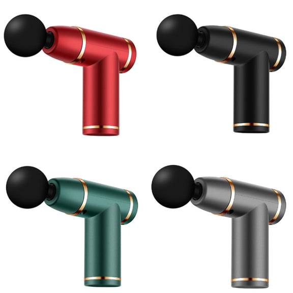 Mini Fascia Massager Pulse Micro-Current Physiotherapy Muscle Cervical Spine Massage Equipment Specification: Button version(168 Green)