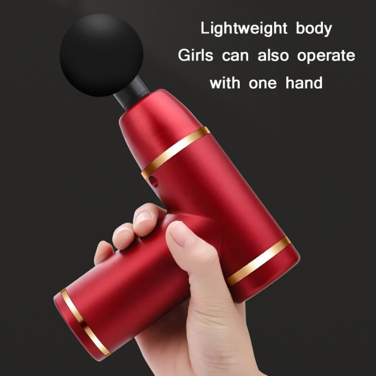 Mini Fascia Massager Pulse Micro-Current Physiotherapy Muscle Cervical Spine Massage Equipment Specification: Button version(168 Red) - free shipping - PMC TechLife - Order now!