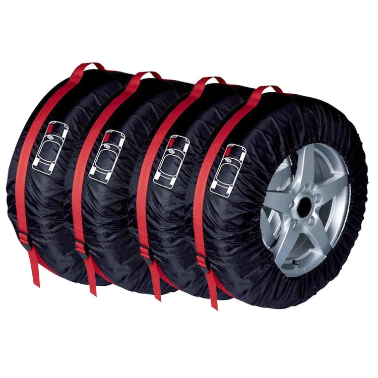 4 in 1 Waterproof Dustproof Sunscreen Car Tire Spare Tire Cover, Size:S - Aluminum Film PEVA by PMC TechLife | Online Shopping South Africa | PMC TechLife | Buy Now Pay Later Mobicred