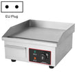 Fuyi Commercial Desktop Electric Stove Stainless Steel Body Cast Iron Skewers Pancake Electric Griddle, EU Plug(EG-818B) - free shipping - PMC TechLife - Order now!