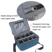 333 SLR Camera Storage Bag Digital Camera Photography Bag(Orange)