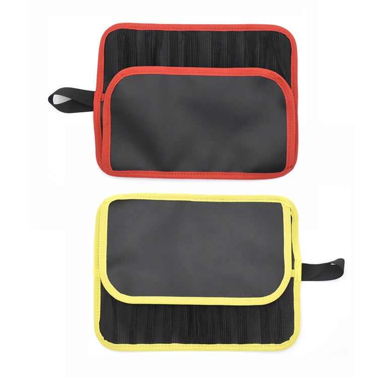 Road Sub-Bait Tool Bag Fishing Accessories Portable Storage Bag Waterproof Foldable Lead Fish Bag(Red Black) - Storage Boxes & Storage Bags by PMC TechLife | Online Shopping South Africa | PMC TechLife | Buy Now Pay Later Mobicred