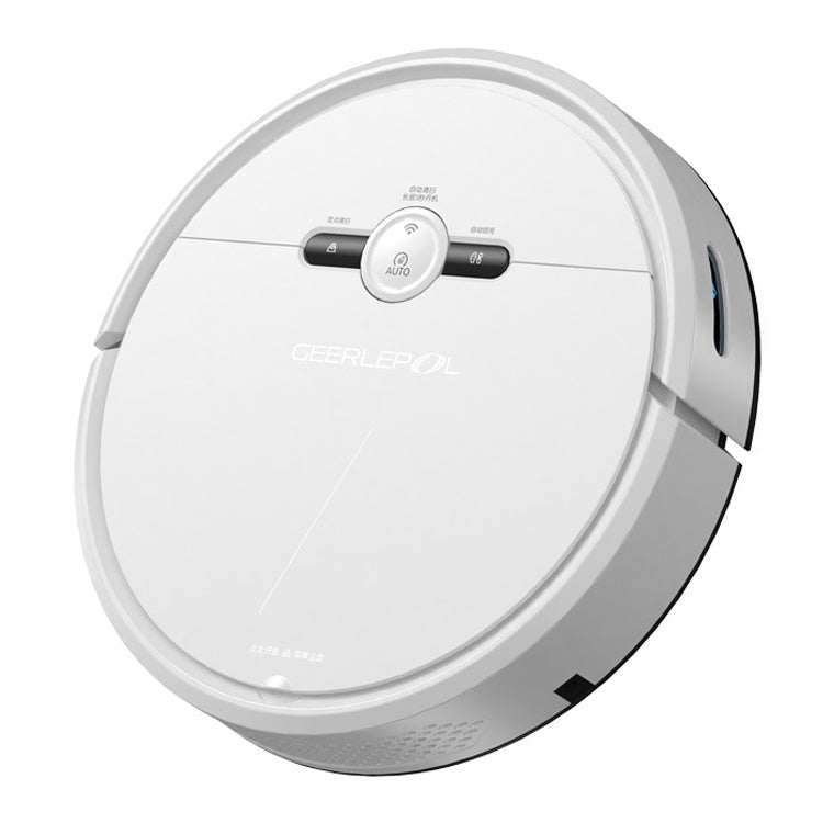 GEERLEPOL Smart Home Automatic Refilling Sweeping Robot, High Configuration Support Mobile Phone APP(White) - free shipping - PMC Jewellery - Order now!