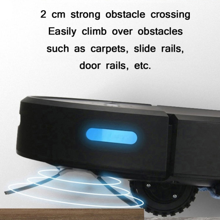 GEERLEPOL Smart Home Automatic Refilling Sweeping Robot, High Configuration Support Mobile Phone APP(White) - free shipping - PMC Jewellery - Order now!