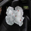 Bow Car Head Pillow Car Seat Neck Pillow Comfortable Cotton Car Supplies, Colour: Cherry Headrest - Seat Accessories by PMC TechLife | Online Shopping South Africa | PMC TechLife | Buy Now Pay Later Mobicred
