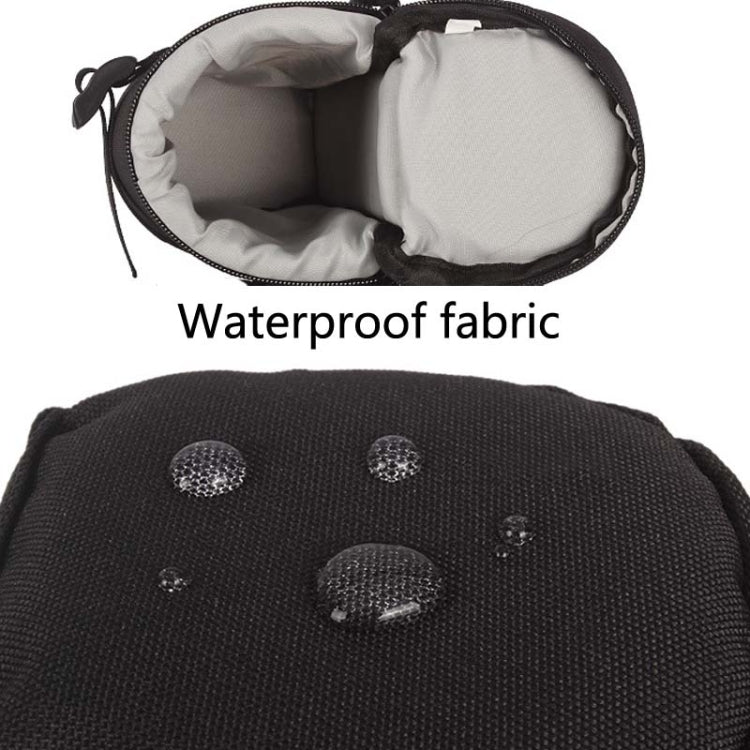 5603 Wear-Resistant Water-resistant And Shockproof SLR Camera Lens Bag, Size: M(Black)