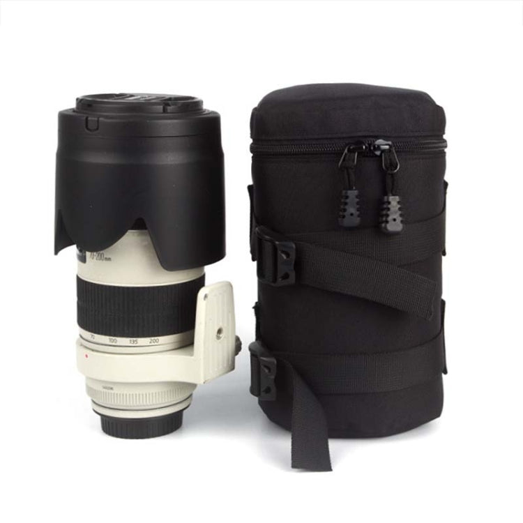 5603 Wear-Resistant Water-resistant And Shockproof SLR Camera Lens Bag, Size: M(Black)
