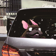 3 PCS D-840 Three-Dimensional Personalized Graphic Car Sticker Puppy Cartoon Colorful Vinyl Decals For Car Windows(B)