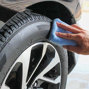 FJDLK-001 Microfiber Car Washing Cleaning Waxing Polishing Sponge Towel Cloth Square Car Care Tools 3cm Thick(12x8x4cm)