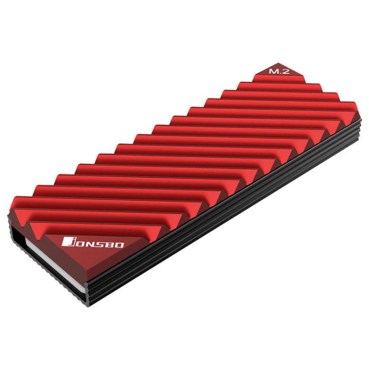 Jonsbo M.2-3 Solid State Radiator For NVME/SSD(Red) - Fan Cooling by Jonsbo | Online Shopping South Africa | PMC Jewellery | Buy Now Pay Later Mobicred