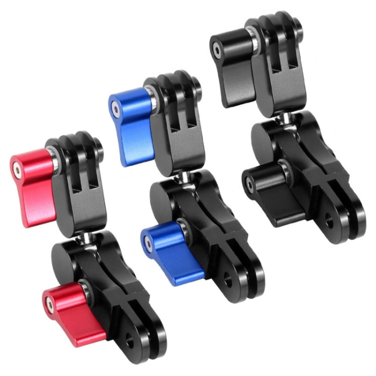 Aluminium Alloy 360 Degree Rotating Mount Adapter Adjustable Arm Connector for GoPro Hero11 Black / HERO10 Black /9 Black /8 Black /7 /6 /5 /5 Session /4 Session /4 /3+ /3 /2 /1, DJI Osmo Action and Other Action Cameras(Black) - Helmet Mount by PMC TechLife | Online Shopping South Africa | PMC TechLife | Buy Now Pay Later Mobicred