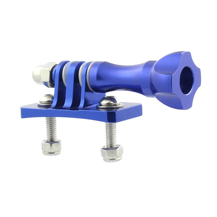 Aluminum Alloy Tripod Head Helmet Fixed Adapter Mount for GoPro Hero11 Black / HERO10 Black /9 Black /8 Black /7 /6 /5 /5 Session /4 Session /4 /3+ /3 /2 /1, DJI Osmo Action and Other Action Cameras(Blue) - free shipping - PMC TechLife - Order now!