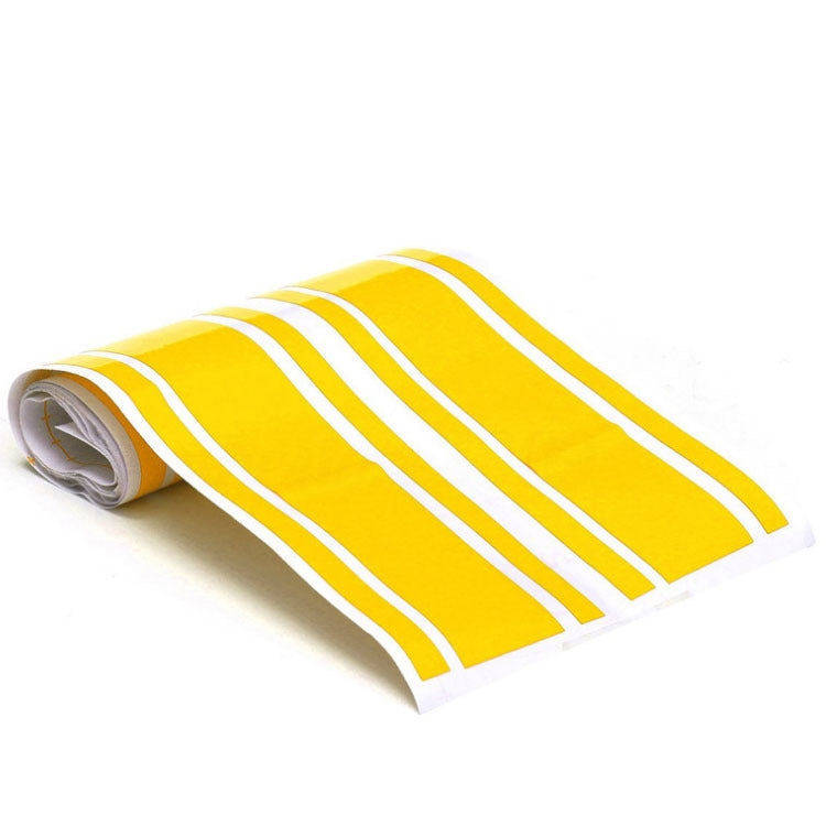 Car Hood Stickers Modified Racing Striped Ethylene Body Sticker(Yellow) - free shipping - PMC Jewellery - Order now!