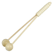 Wooden Smiling Face Knock Back Hammer Multifunctional Health Massage Hammer(Three Treasures Hammer)