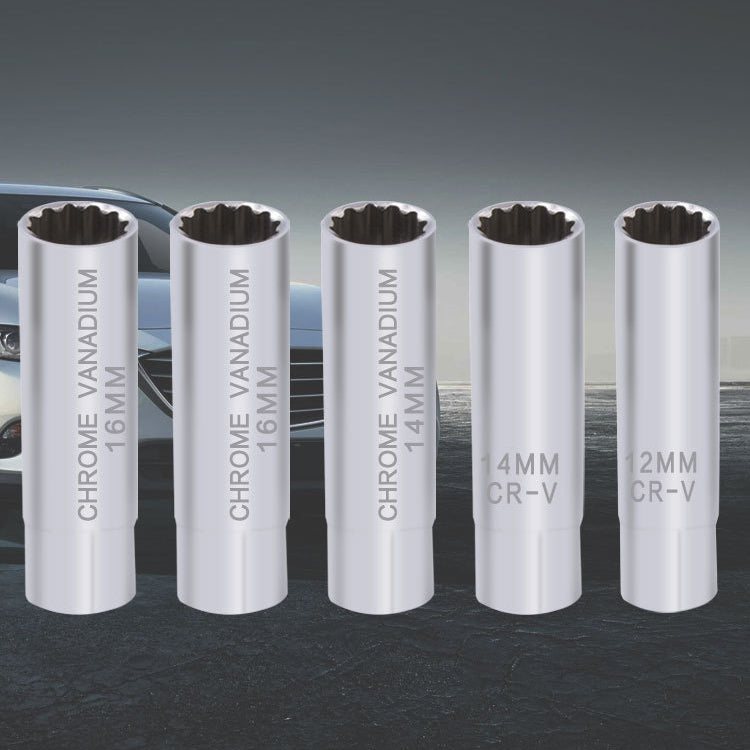 Car Spark Plug Sleeve Wrench Thin Flames Disassembly Tool, Specification: 14mm (Magnetic) - Hand Tool Sets by PMC TechLife | Online Shopping South Africa | PMC TechLife | Buy Now Pay Later Mobicred