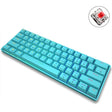 LEAVEN K28 61 Keys Gaming Office Computer RGB Wireless Bluetooth + Wired Dual Mode Mechanical Keyboard, Cabel Length:1.5m, Colour: Red Axis (Blue) - free shipping - PMC TechLife - Order now!